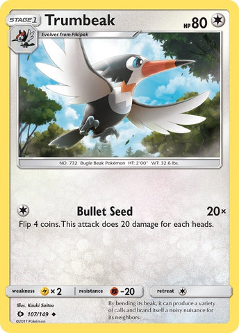 Image for Trumbeak (107/149) - Pokemon