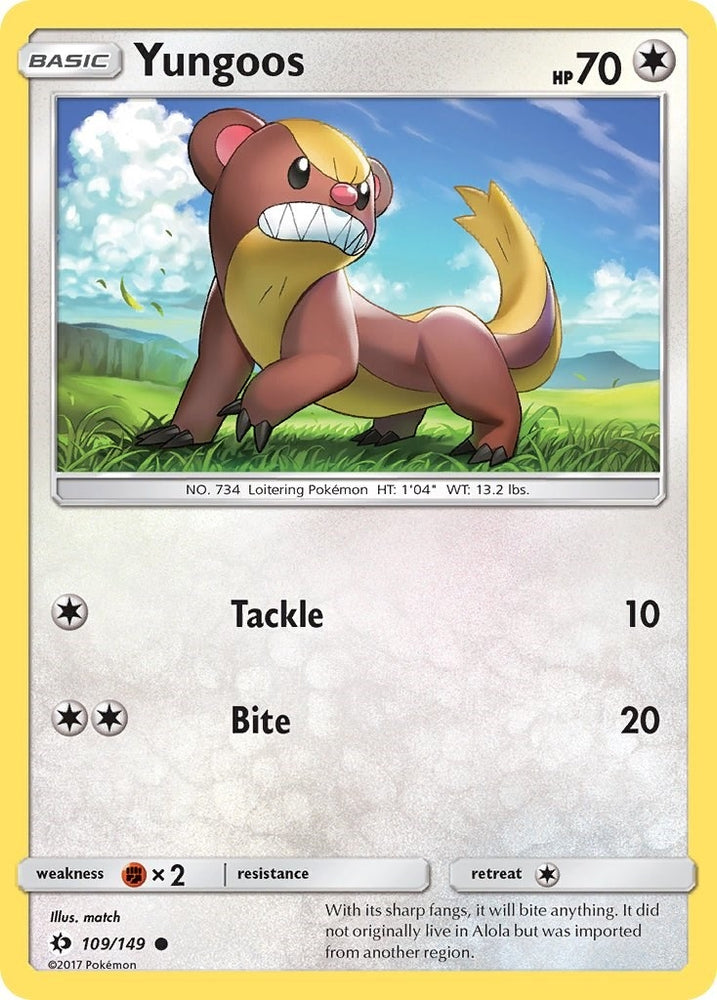 Image for Yungoos (109/149) [SM Base Set]