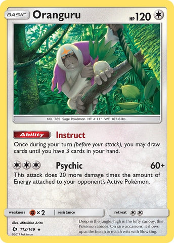 Image for Oranguru (113/149) [SM Base Set]
