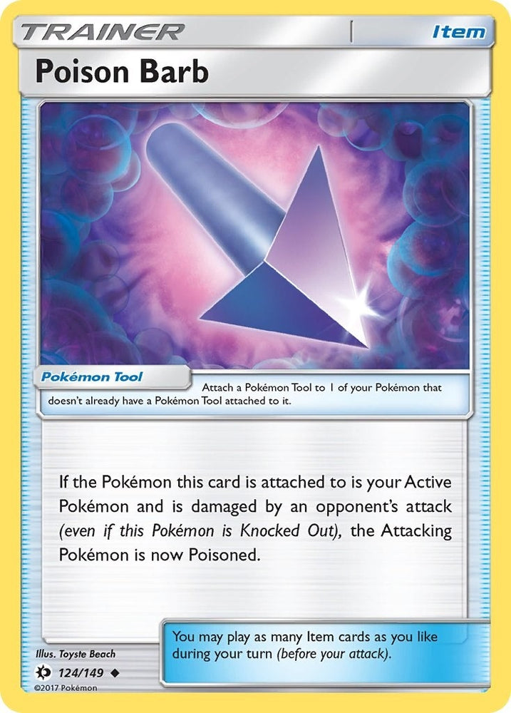 Image for Poison Barb (124/149) [SM Base Set]