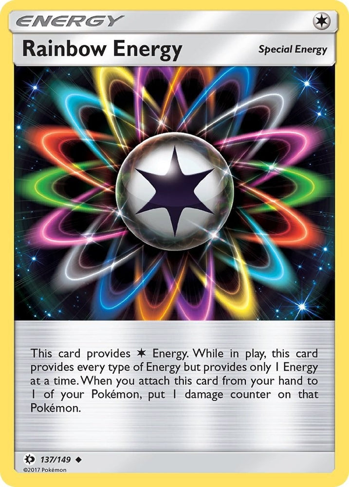 Image for Rainbow Energy (137/149) [SM Base Set]