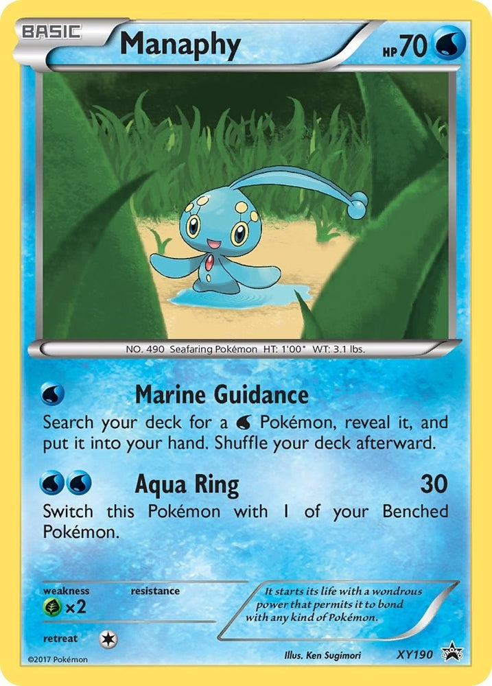 Image for Manaphy - XY190 (XY190) [XY Promos]