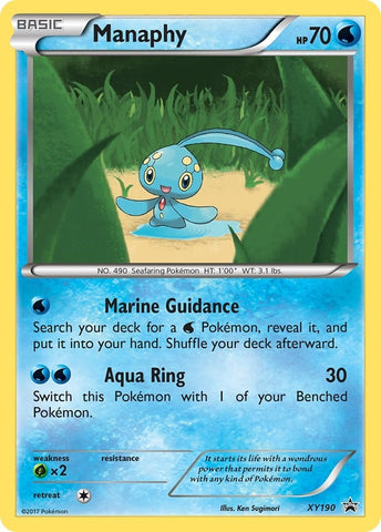 Image for Manaphy - XY190 (XY190) [XY Promos]