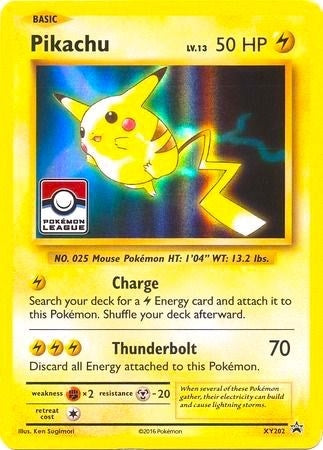 Image for Pikachu (XY202) [League & Championship Cards]