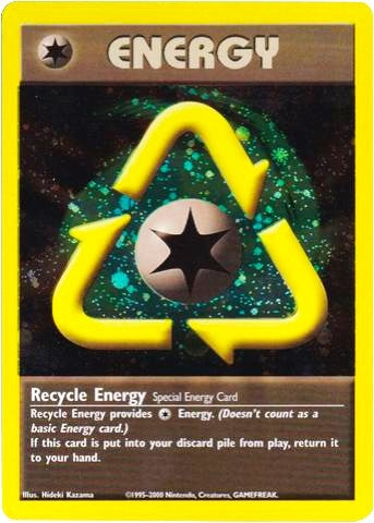 Image for Recycle Energy (WotC 2002 League Promo) [League & Championship Cards]