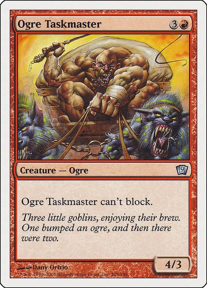 Image for Ogre Taskmaster (205) (9ED)