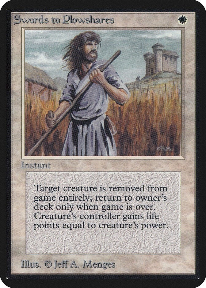 Image for Swords to Plowshares [Alpha Edition]
