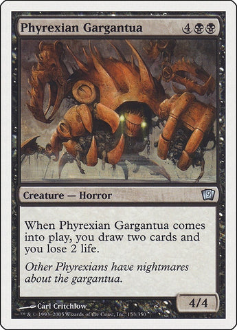 Image for Phyrexian Gargantua (153) (9ED)