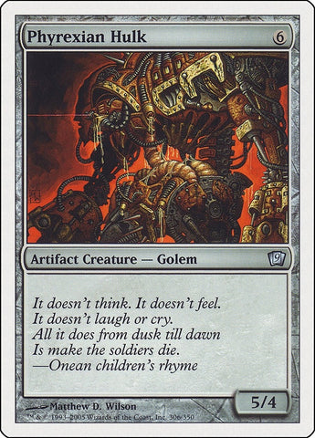 Image for Phyrexian Hulk (306) (9ED)