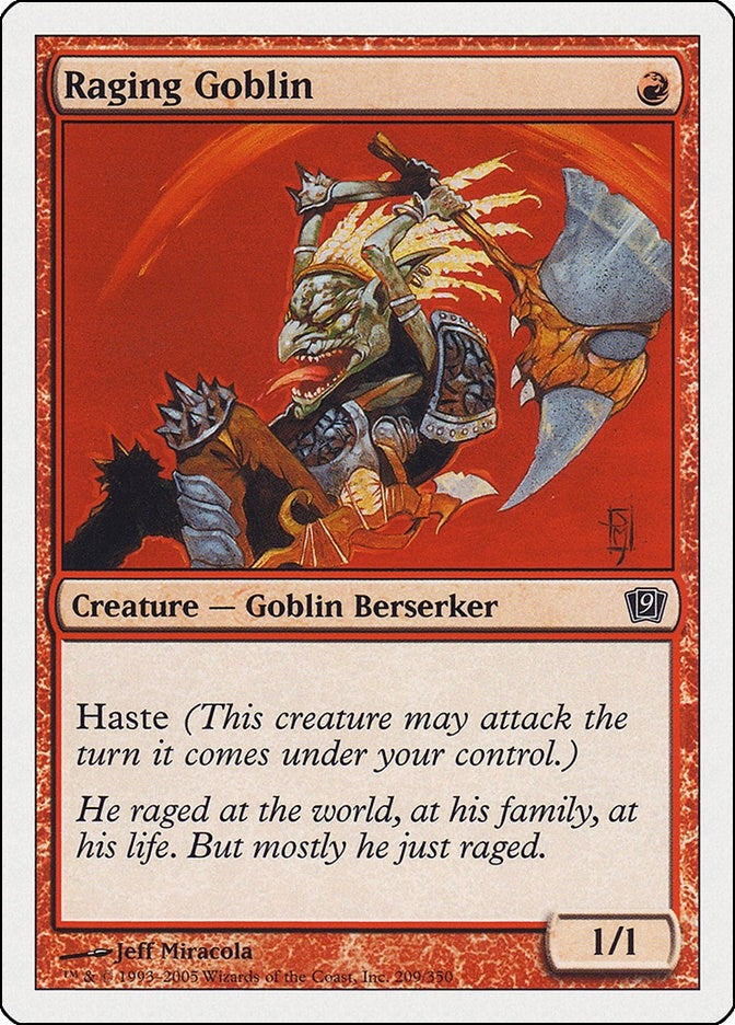 Image for Raging Goblin - Magic: The Gathering