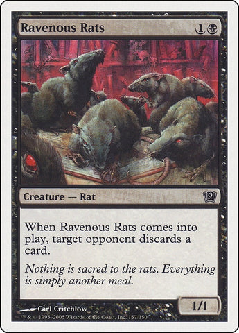 Image for Ravenous Rats (157) (9ED)
