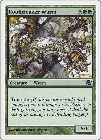 Image for Rootbreaker Wurm (267) - Magic: The Gathering
