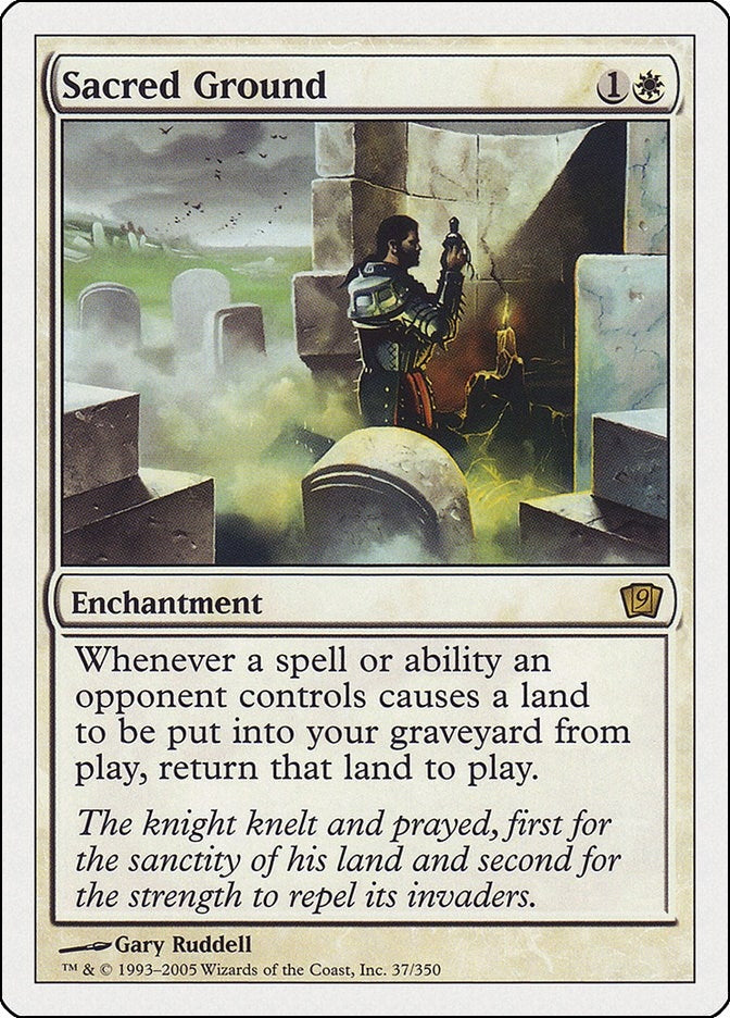 Image for Sacred Ground (37) - Magic: The Gathering