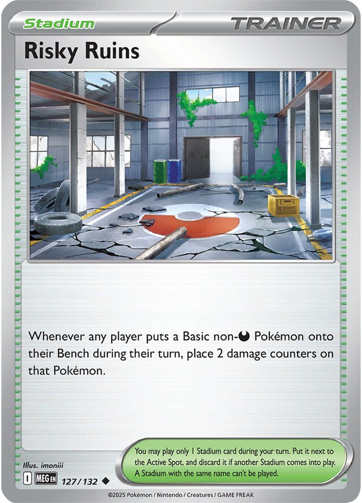 Risky Ruins (127/132) (ME01: Mega Evolution)