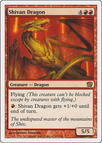 Image for Shivan Dragon (219) (9ED)