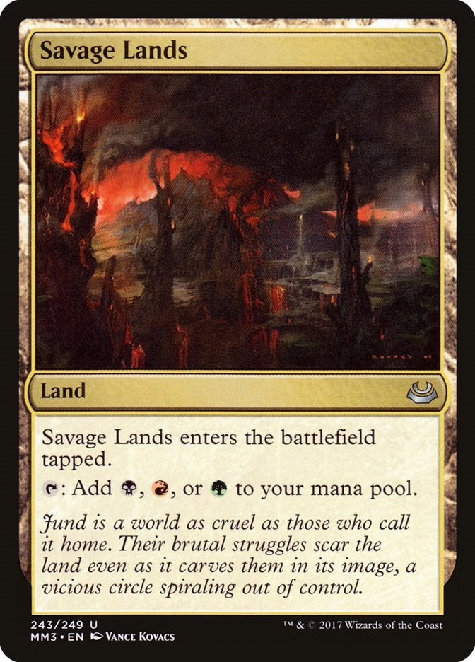 Image for Savage Lands (243) [Modern Masters 2017]