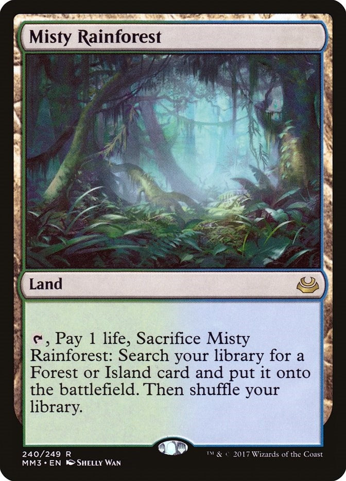 Image for Misty Rainforest (240) [Modern Masters 2017]