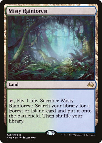 Image for Misty Rainforest (240) [Modern Masters 2017]