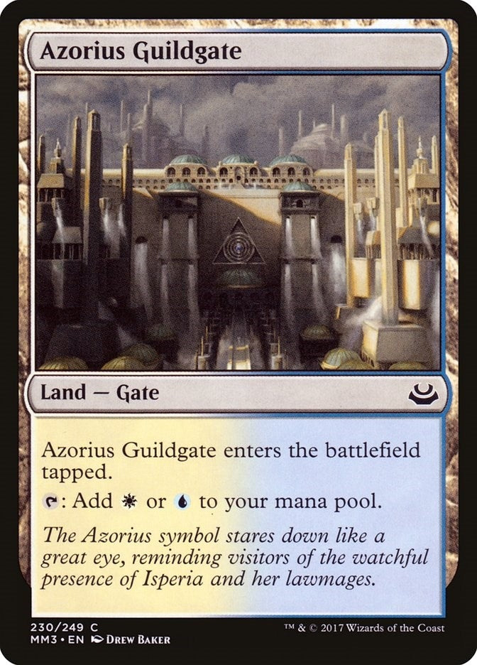 Image for Azorius Guildgate (230) [Modern Masters 2017]