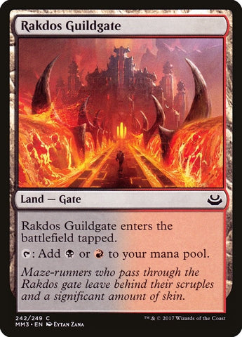 Image for Rakdos Guildgate (242) [Modern Masters 2017]