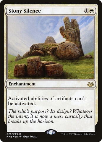 Image for Stony Silence (25) [Modern Masters 2017]