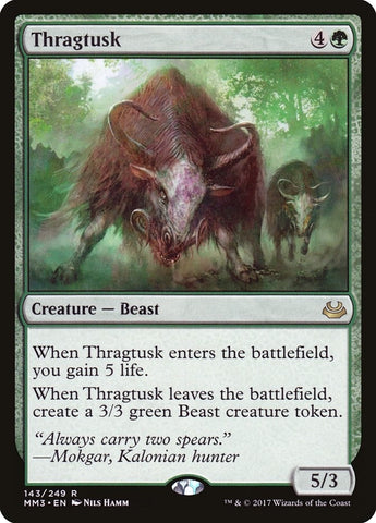 Image for Thragtusk (143) [Modern Masters 2017]