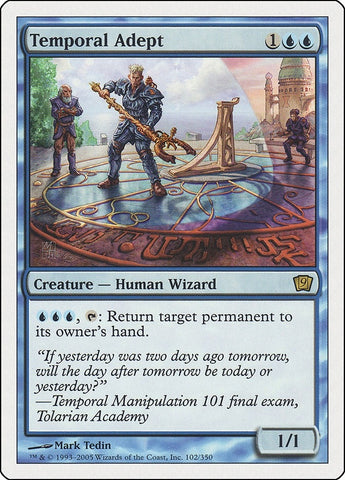 Image for Temporal Adept (102) - Magic: The Gathering