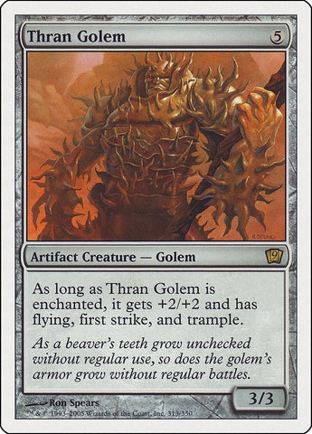 Image for Thran Golem (313) (9ED)