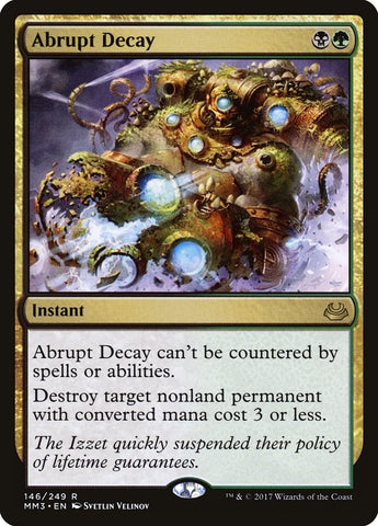 Image for Abrupt Decay (146) [Modern Masters 2017]
