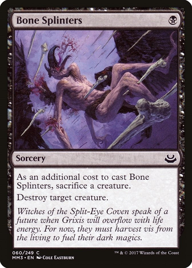 Image for Bone Splinters (60) [Modern Masters 2017]