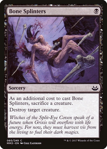 Image for Bone Splinters (60) [Modern Masters 2017]