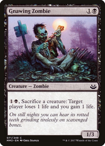Image for Gnawing Zombie (71) [Modern Masters 2017]