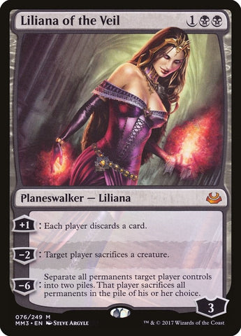 Image for Liliana of the Veil (76) [Modern Masters 2017]