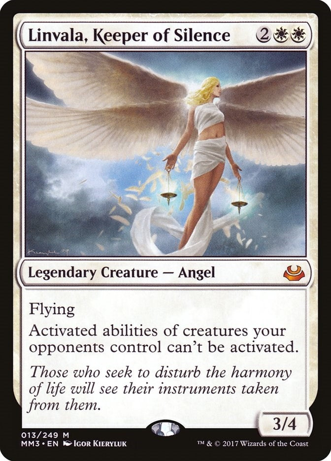 Image for Linvala, Keeper of Silence (13) [Modern Masters 2017]