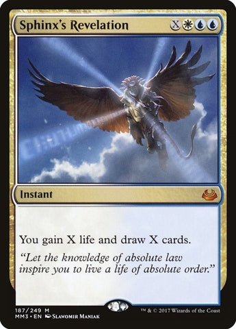 Image for Sphinx's Revelation (187) [Modern Masters 2017]