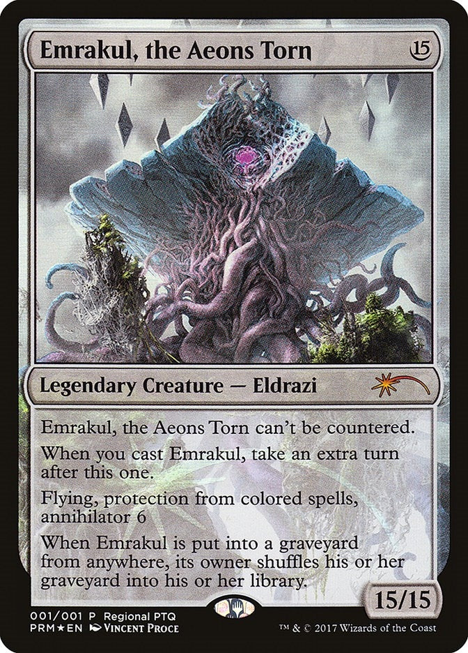 Image for Emrakul, the Aeons Torn (1) [Pro Tour Promos]