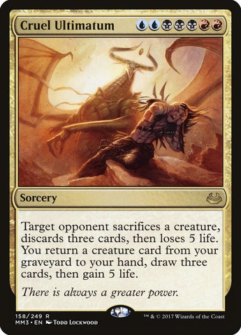 Image for Cruel Ultimatum (158) [Modern Masters 2017]