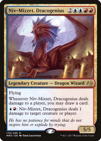 Image for Niv-Mizzet, Dracogenius (175) [Modern Masters 2017]