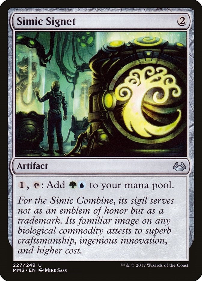 Image for Simic Signet (227) [Modern Masters 2017]