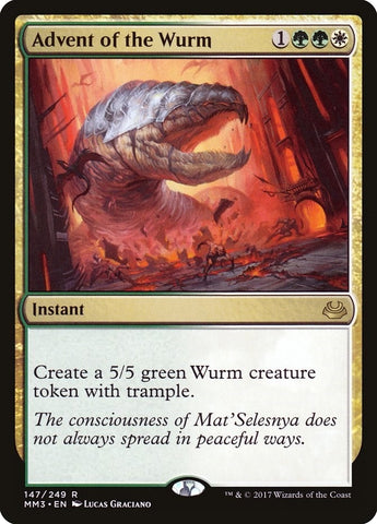 Image for Advent of the Wurm (147) [Modern Masters 2017]