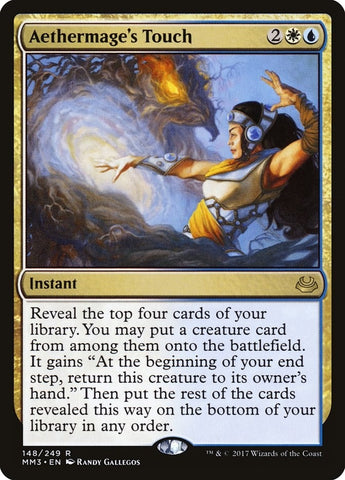 Image for Aethermage's Touch (148) [Modern Masters 2017]