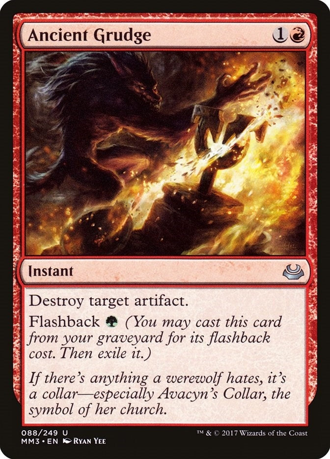 Image for Ancient Grudge (88) [Modern Masters 2017]