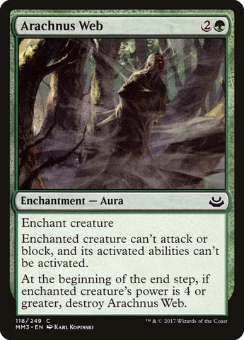 Image for Arachnus Web (118) [Modern Masters 2017]