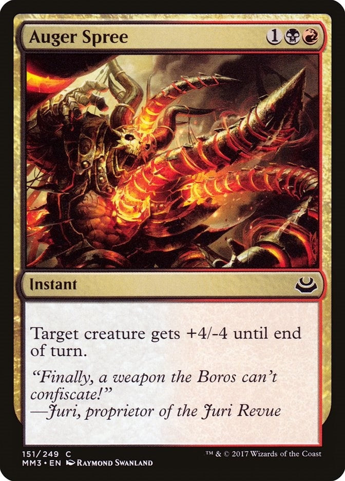 Image for Auger Spree (151) [Modern Masters 2017]