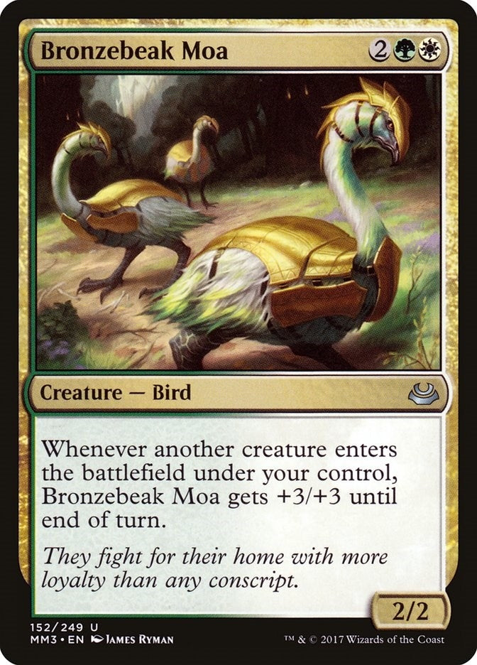 Image for Bronzebeak Moa (152) [Modern Masters 2017]
