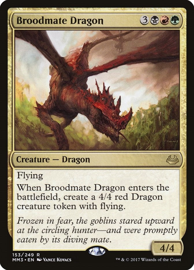 Image for Broodmate Dragon (153) [Modern Masters 2017]