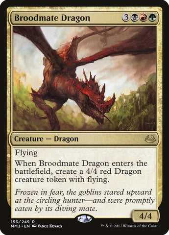 Image for Broodmate Dragon (153) [Modern Masters 2017]