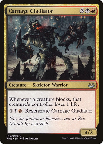 Image for Carnage Gladiator (155) [Modern Masters 2017]