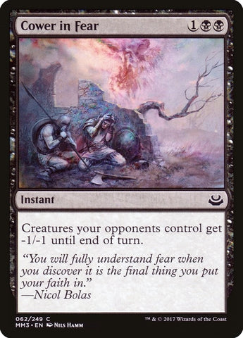 Image for Cower in Fear (62) [Modern Masters 2017]