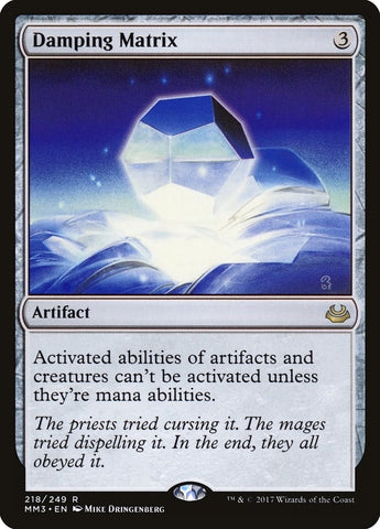 Image for Damping Matrix (218) [Modern Masters 2017]